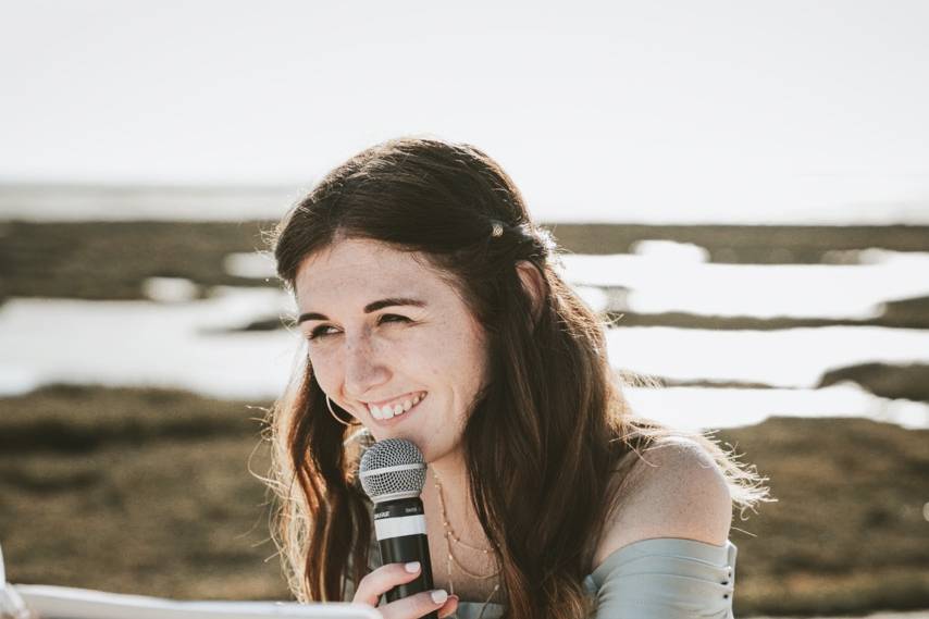 Officiante cérémonie Marine