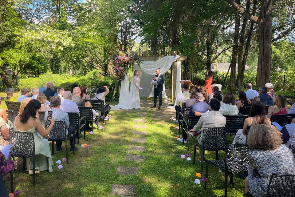 Officiante cérémonie Marine