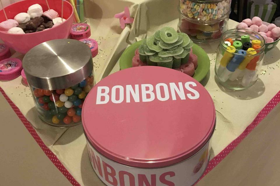 Bar à bonbons