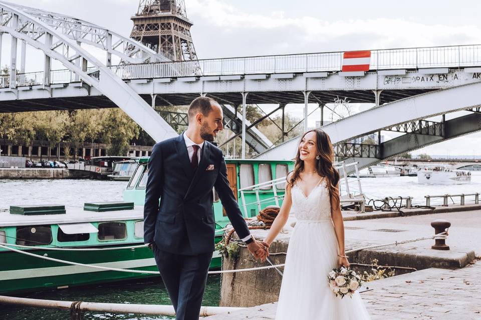 Passerelle debilly - paris