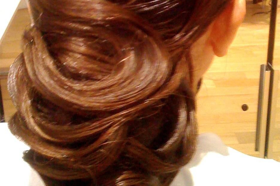 Chignon bas de nuque