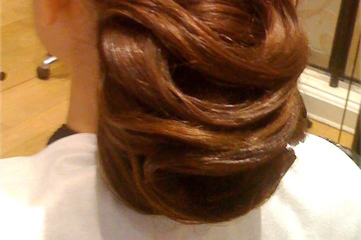 Chignon bas de nuque