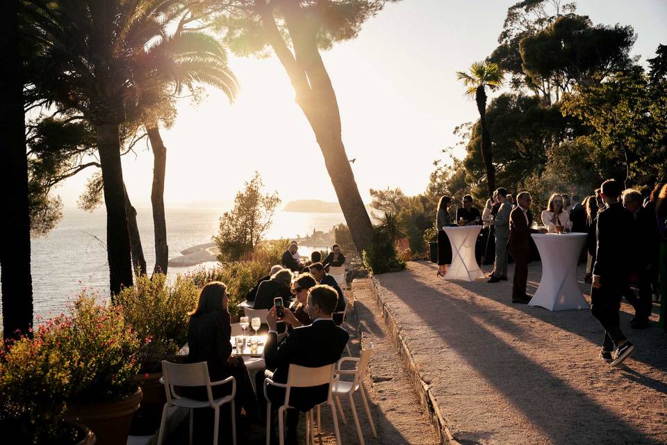 Mariage en bord de mer