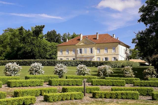Vue des jardins