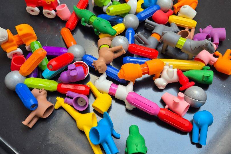 Jeu de construction aimanté