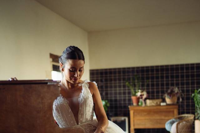 Habillage mariée