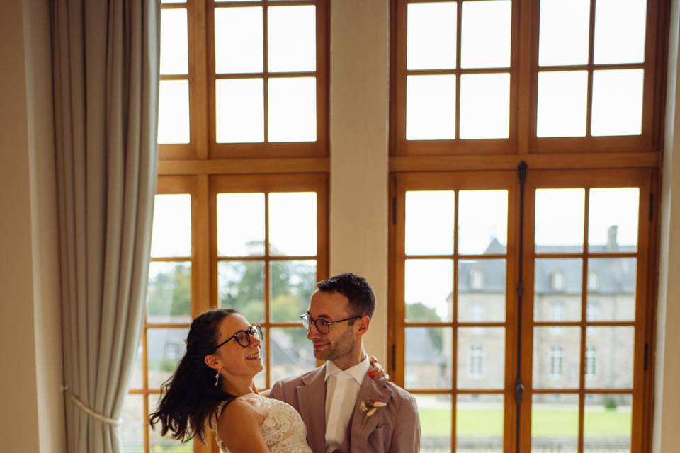 Couple qui danse, porté