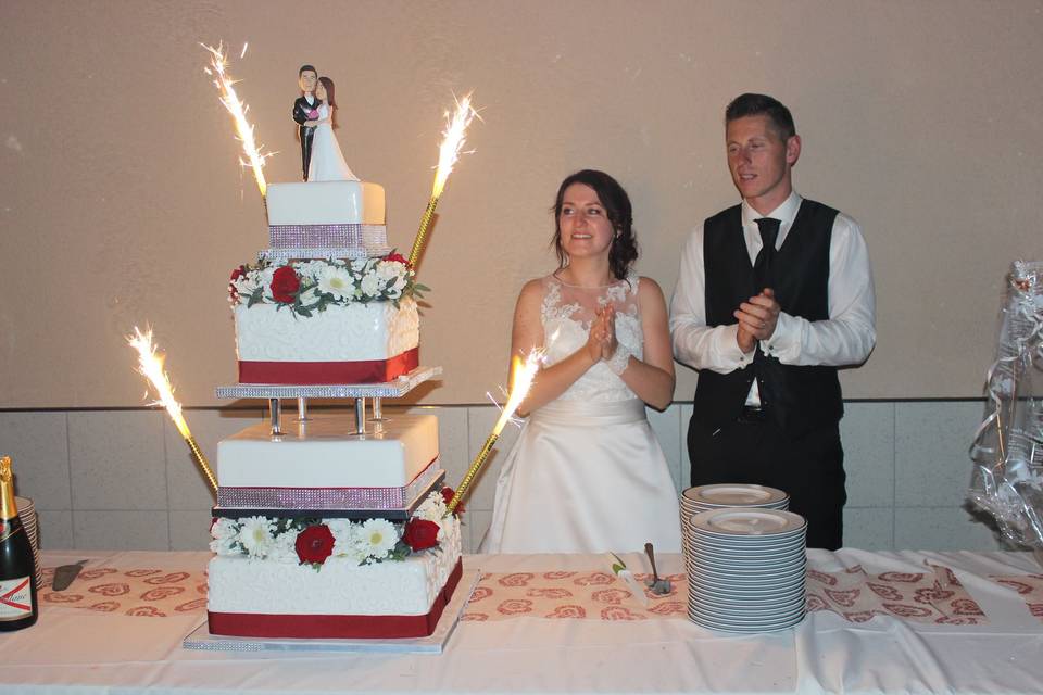 Photo gâteau de mariage