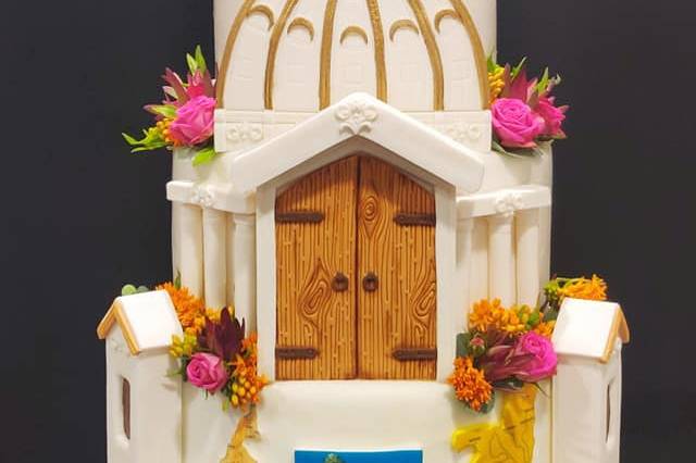 Exotique wedding Cake