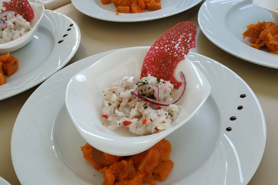 Ceviché de poisson