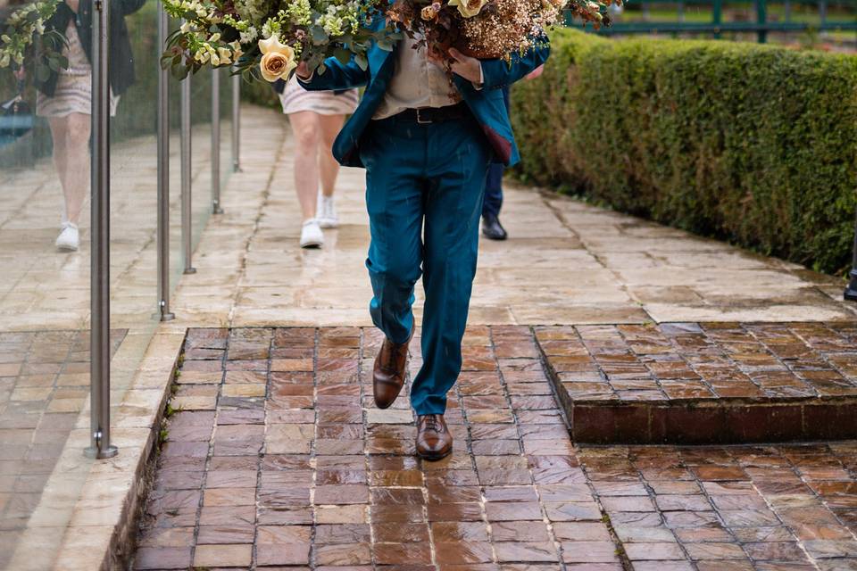 Témoin sous bouquet