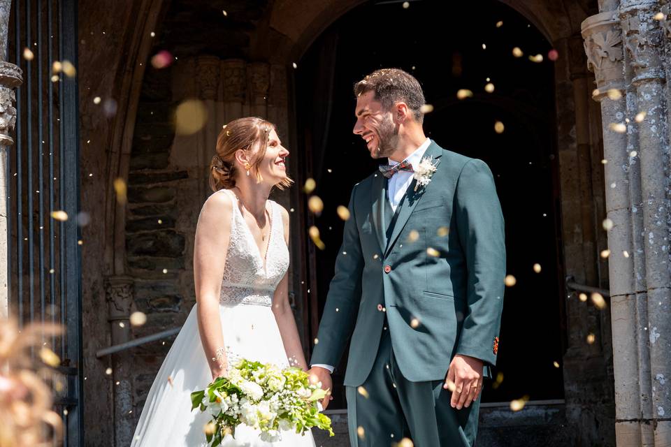 Mariage à l'église