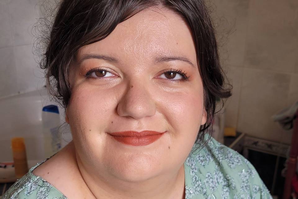 Maquillage mariee doux