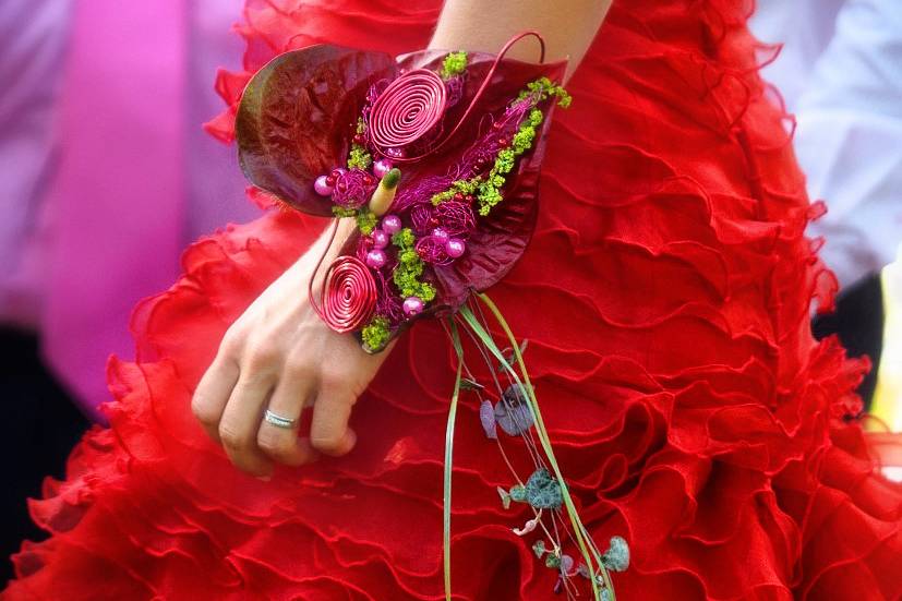 Les bouquets bracelet d'Hélène
