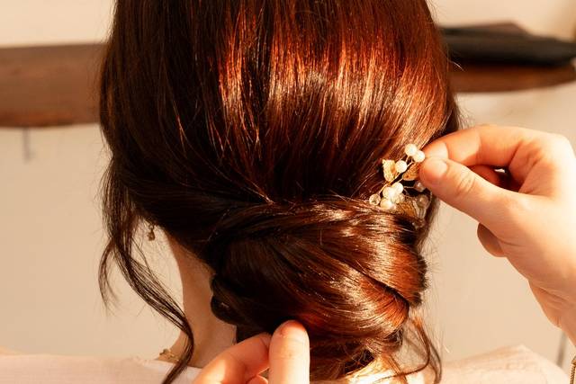 Préparation d’une mariée