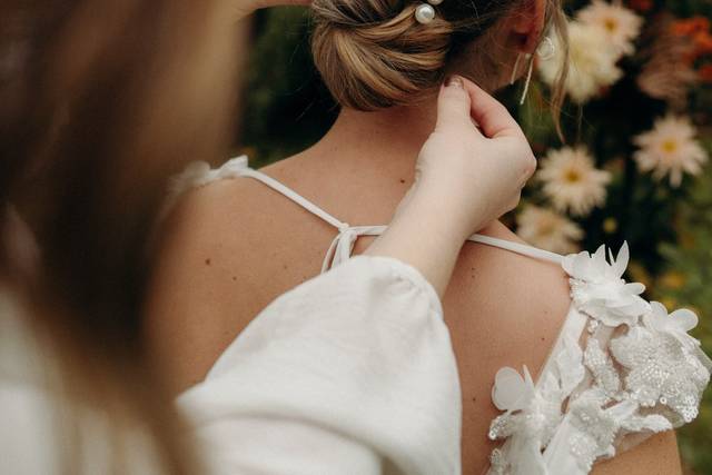 Préparation d’une mariée
