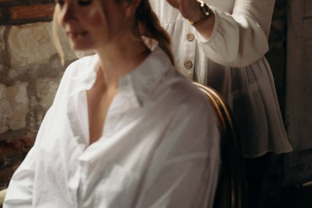 Préparation d’une mariée