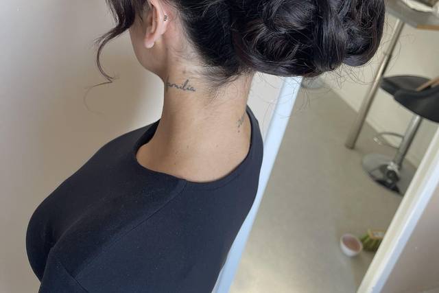 Chignon haut