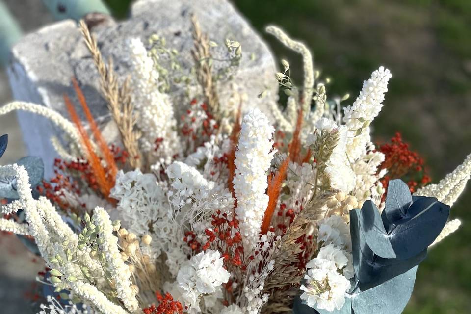 Petites cabanes en fleurs