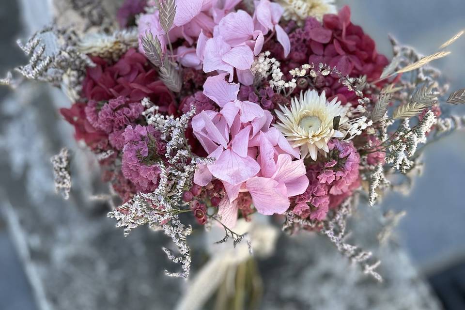 Petites cabanes en fleurs