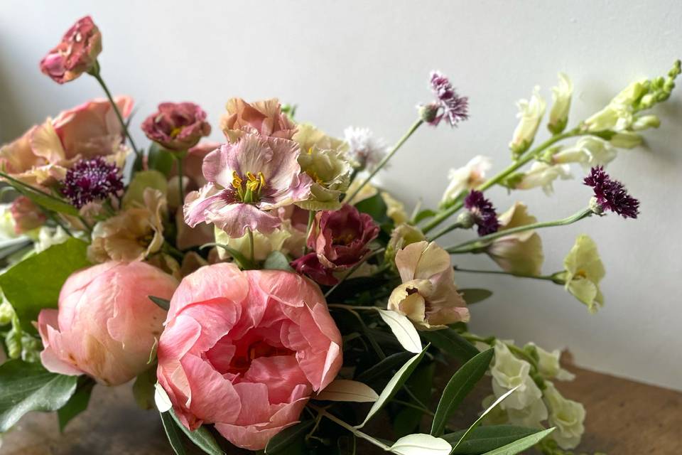 Petites cabanes en fleurs