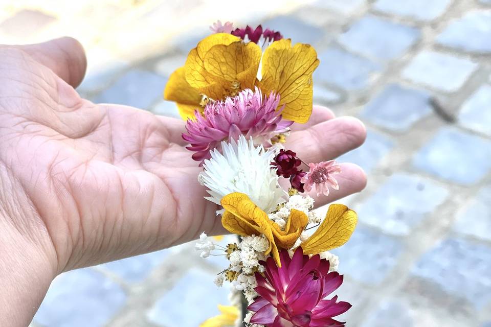 Couronne colorée