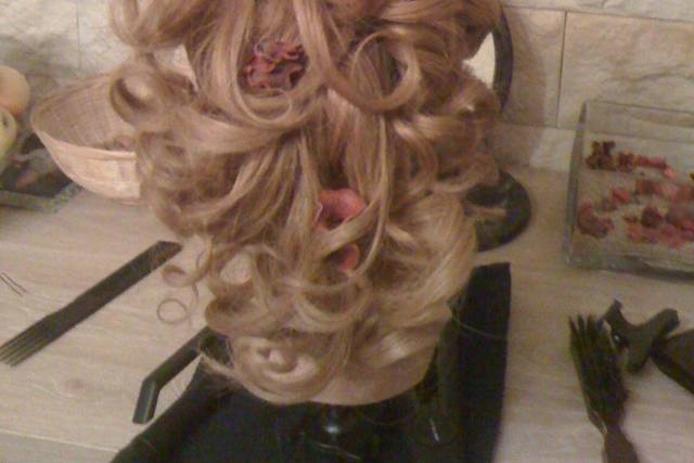 Cheveux bouclés