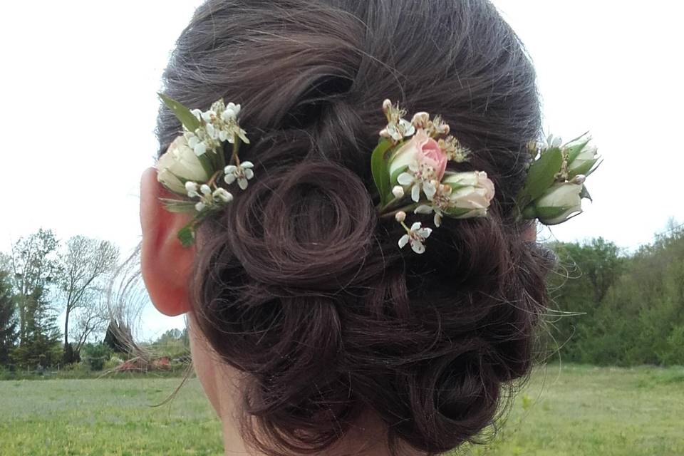 Chignon bohème