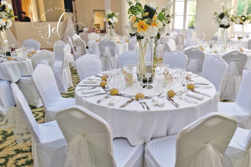 Centre de table mariage