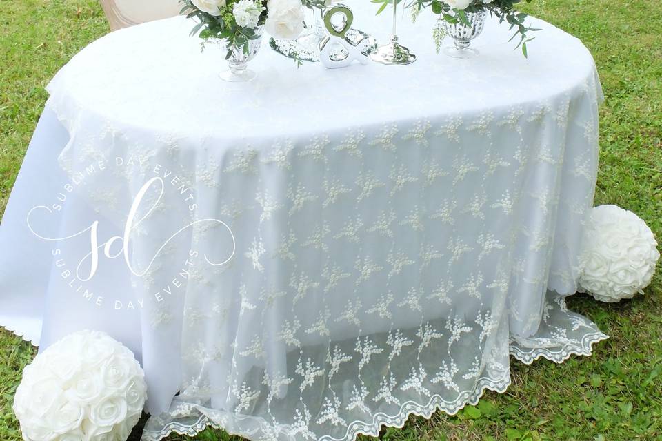 Sweetheart table