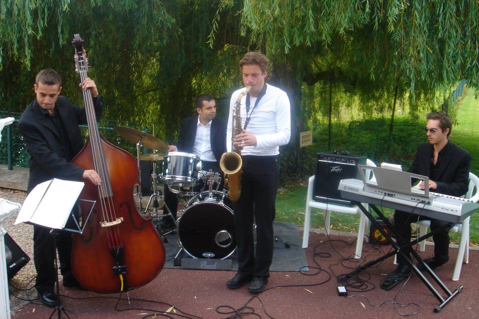 Vin d'honneur en plein air