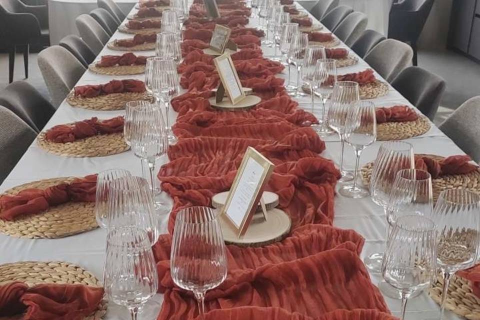 Table terracotta