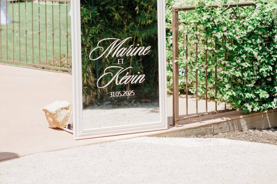 Miroir de bienvenue