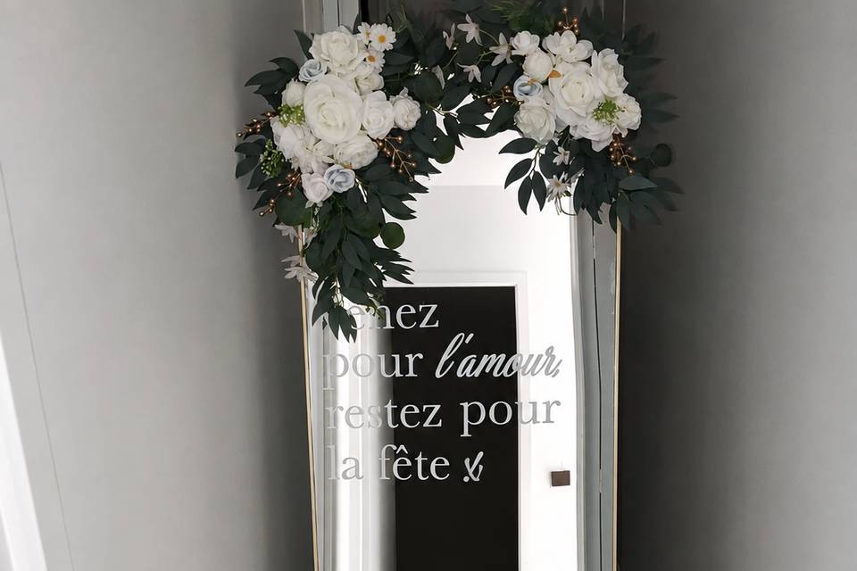Miroir à personnaliser
