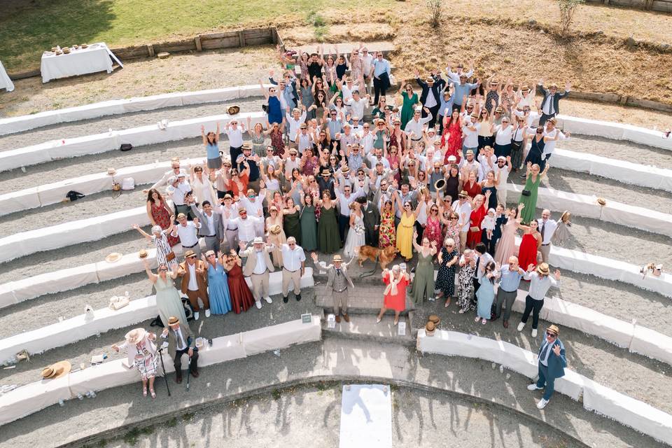 GROUPE EN DRONE
