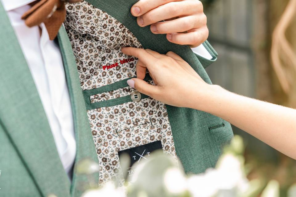 Petit detail du costume