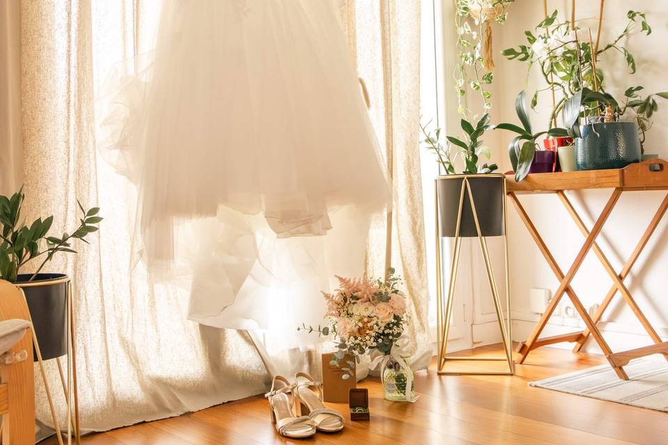 MISE EN PLACE DE LA ROBE