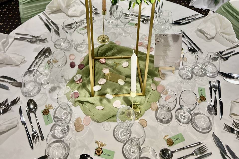 Centre de table mariage