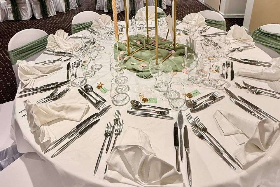Décoration table mariage