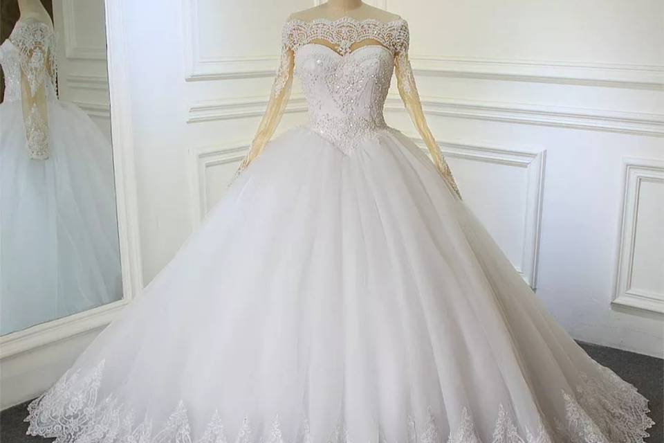 Robe de mariée princesse avec