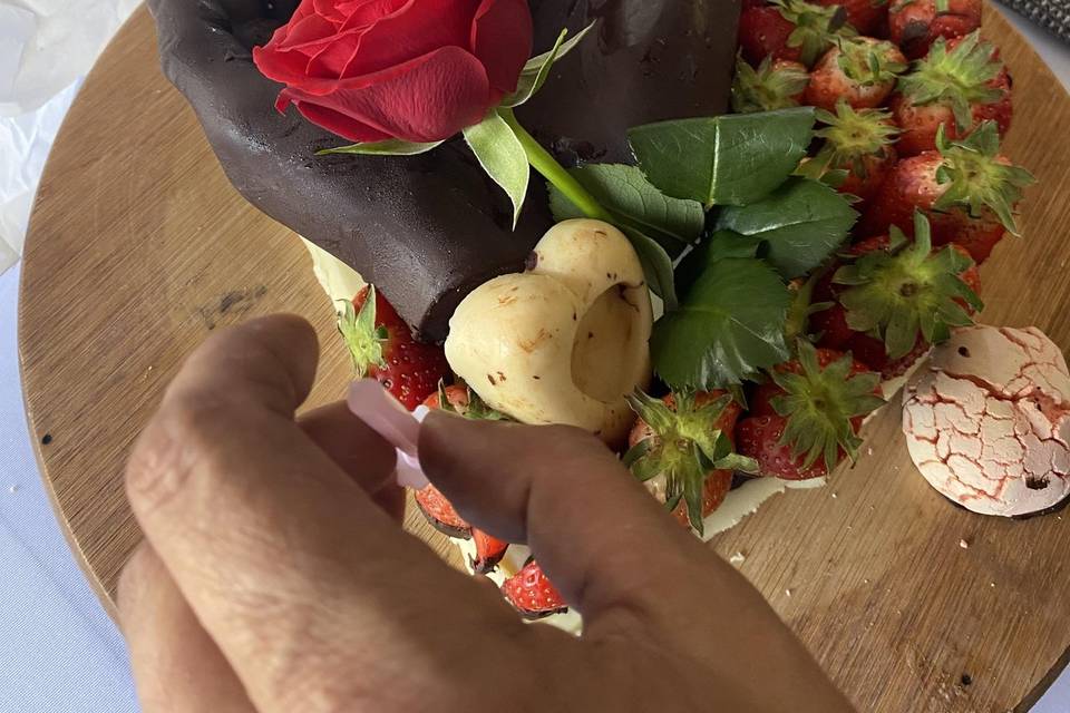 Travaille du chocolat