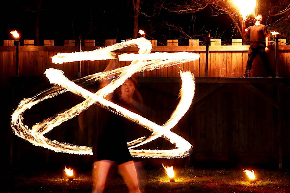 Cracheurs et jongleurs de feu