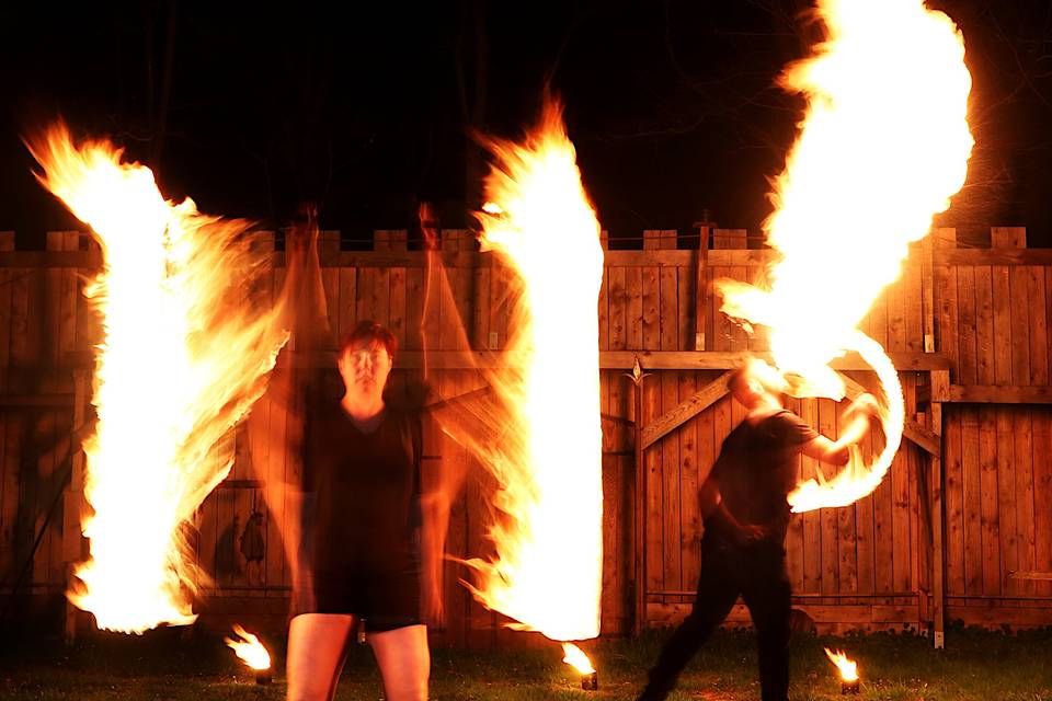 Cracheurs et jongleurs de feu