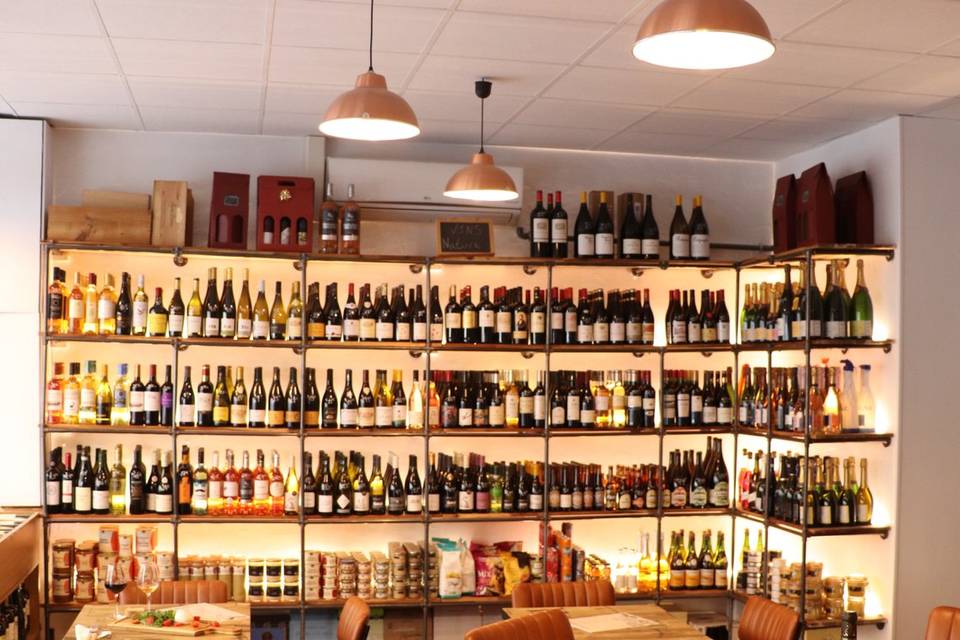 Un large choix de vins