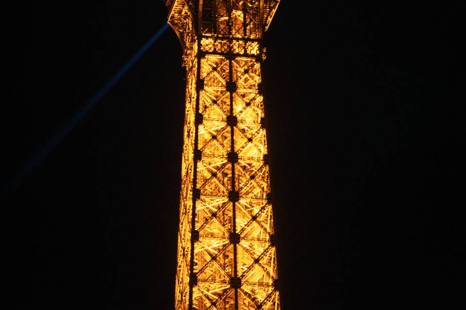 Eiffel Tower by night