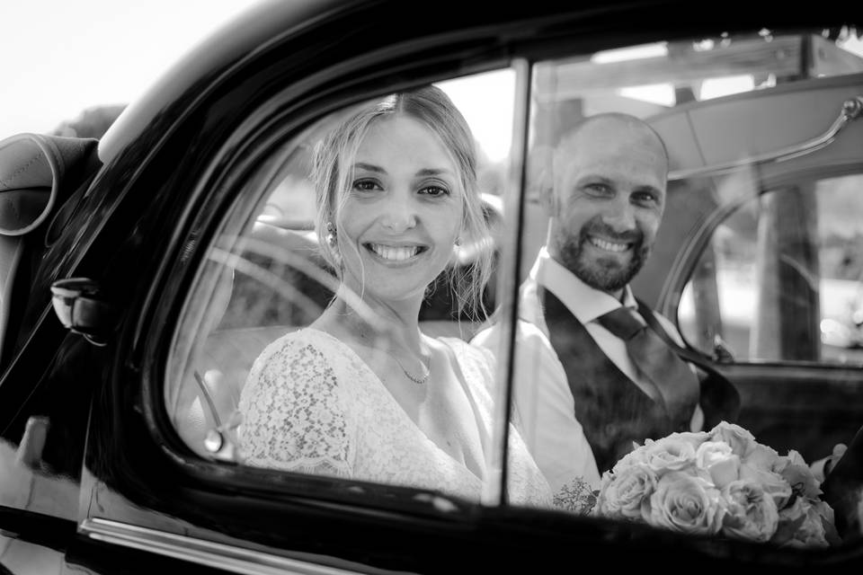 Smile in the car