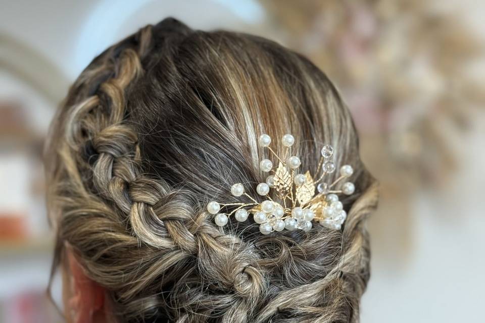 Chignon pour shooting