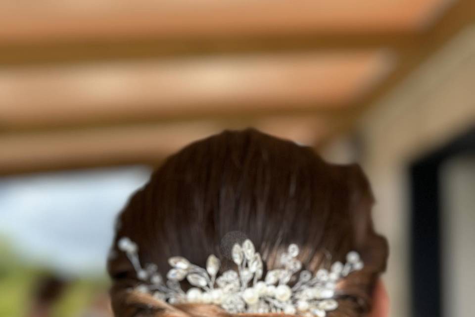 Chignon invitée