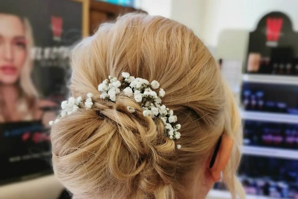 Chignon lâche