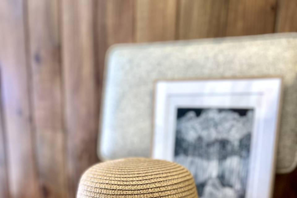 Chapeau fleuri